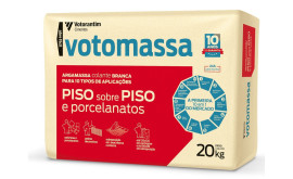 Argamassa colante Piso sobre piso Branca Votomassa saco 20kg