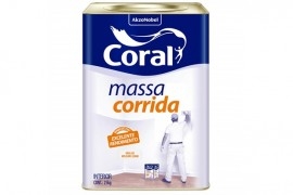 Massa Corrida PVA 25 Kg Coral