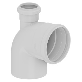 Joelho 90 com Visita PVC Esgoto 100x50 - Tigre