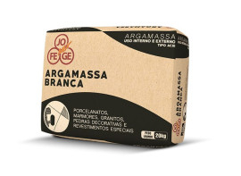 Argamassa colante ACIII Branca Jofege Saco 20 Kg