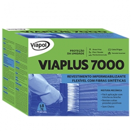 Argamassa Polimrica Viaplus 7000 Fibras 18kg Viapol