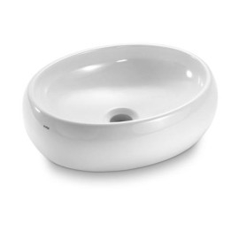 Cuba Apoio Oval 40X30 Branca - Icasa