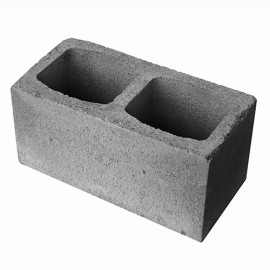 Bloco de concreto de veda��o 19x19x39 vazado