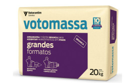 Argamassa colante Grandes Formatos Branca Votomassa saco 20kg