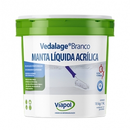 Manta Liquida Impermeabilizante Vedalage Branco 14L Viapol