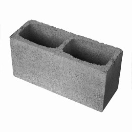 Bloco de concreto de veda��o 14x19x39 vazado