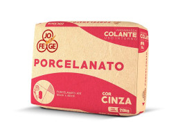 Argamassa colante Porcelanato Cinza Jofege Saco 20 Kg